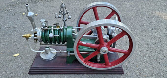 krásný velký plamenožrout vakuový motor model motoru plameno - 7