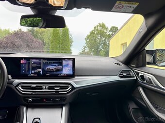 BMW i4 M50 xDrive 4x4 400kW Koup.ČR,1.majitel,2023,TAŽNÉ - 7