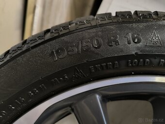 ALU kola Toyota Yaris 4x100 R16 Originál,zimní pneu6mm+TPMS - 7