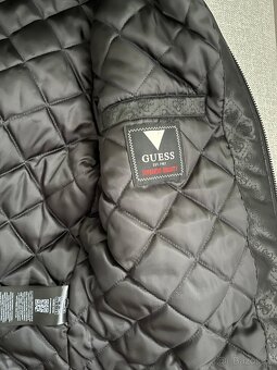 GUESS pánský černý bomber - 7