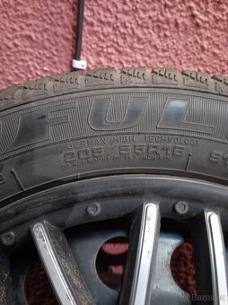 Plechové disky Mercedes 16" 5x112 zimní 205/55 - 7