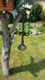 Hodně starý závěsný lustr nebo svítidlo - 7