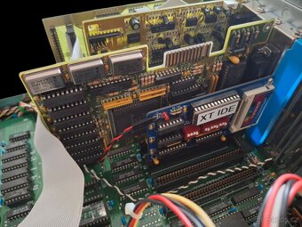 Retro PC XT 10Mhz + koprocesor 8087-7. - 7