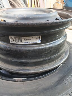 Prodám plechové disky 51/2Jx14H2 4 ks - 7