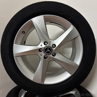 MERCEDES R/GLE 5x112 R19 ET59+LETNÍ 255/50R19 5mm - 7