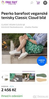 Peerko dámské barefoot tenisky vel. 39 nové - 7