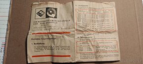 Prodám nový ukazatel teploty Wartburg/B1000 -DDR - 7