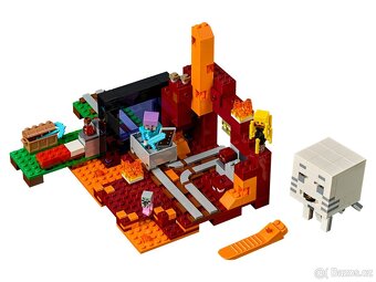 NOVÉ LEGO MINECRAFT 21143 Podzemní brána RARITA + bonus - 7