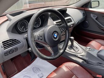 BMW Řada 6 630i 260PS COUPE EXTRA STAV 1A - 7