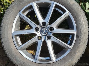 Alu kola 4x originál na Mazda 6 + pneu zimní - 7