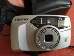 Prodám fotoaparát PENTAX  ESPIO+pouzdro a návod k použití - 7