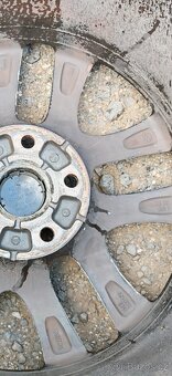 ALU kola VW R17/5x112 /ET41/8J/57,1 + pneu vyvážené - 7