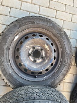 Prodám gumy a disky 205/65 R16C - 7