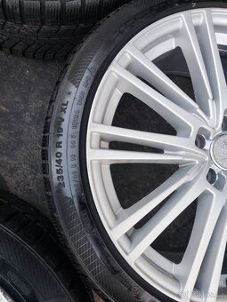 Alu 8,5Jx19 ET45, 5X112 ZIMNÍ PNEU 235/40R19 Continental - 7