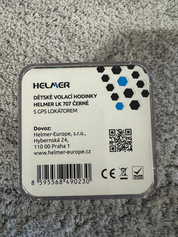 HELMER dětské hodinky LK 707 s GPS lokátorem, černé - 7