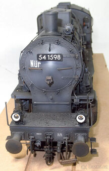 KISS 500207 Parní lokomotiva 54 1598 DRB Ep.2 NEM - SPUR1 = - 7