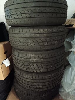 Prodám ALU kola 5x112 R17 + pneu - 7