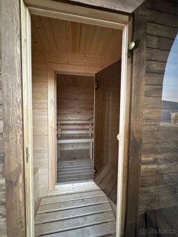 ZAHRADNÍ SUDOVÁ SAUNA QUADRO 340 cm 3QL - 7