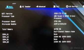 Herní MiniPC AsRock X300-ITX Ryzen 5 / 32GB / 1TB / RX6600 - 7