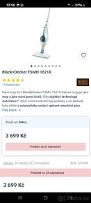 Parní mop Black+Decker FSMH 1621R

 - 7