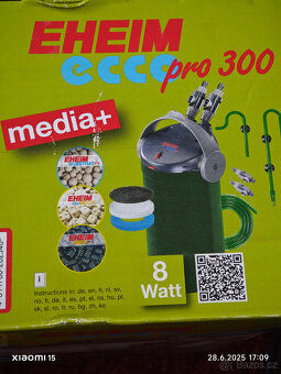 EHEIM ECCO PRO 300 VENKOVNÍ FILTR, ZÁRUKA - 7