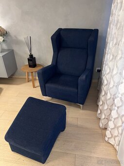 Luxusní sedací souprava Phase Lamia + křeslo s taburetem - 7