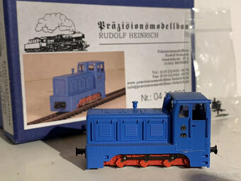 Přesná modelářská výroba dieselové lokomotivy Heinrich V10C - 7