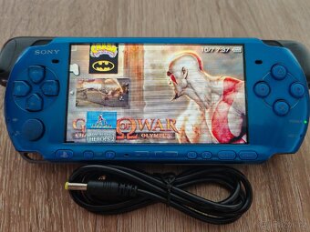 PlayStation psp 3000 modrá - 7