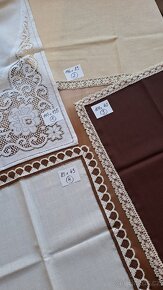 Retro ubrusy, lněné ubrousky, vánoční utěrky... - 7