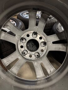 hliníkové disky mercedes r17, zimné pneumatiky 245/45r17 - 7