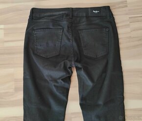 Dámské skinny rifle džíny Pepe Jeans Pixie černé 27-28/30 - 7