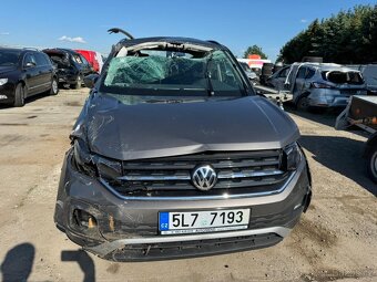 Vw T-Cross Life 1.0TSi 70 kw 2019 motor star bez dokladu na - 7