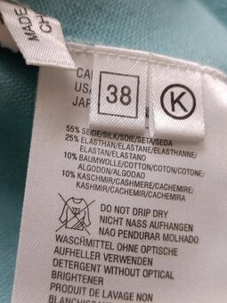 Dámský luxusní mint kardigan Laurél, vel. M - 7