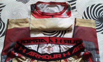Triko+legíny Under Armour Marvel Ironman vel. XXL - 7