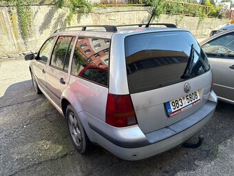 VW Golf 4 Combi tažné spotřeba 4,5l - 7
