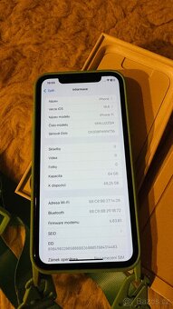 IPhone 11 64GB bily, top stav - 7