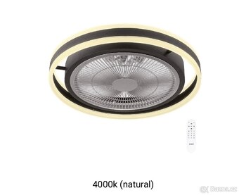 LED Lustr 55w s Ventilatorem 50cm - 7
