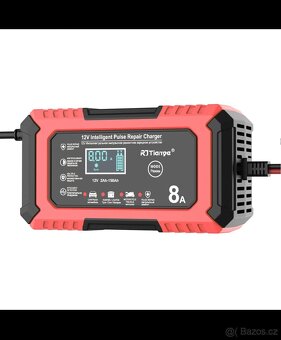 Inteligentní impulzní autonabíječka 12V, 8A, nová. - 7