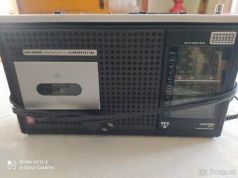 RETRO televize ,žehlička, lustr, radiomagnetofon, stereo - 7