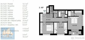 Prodej bytu 4+kk 119 m², ul. Čsl. armády, Hostivice - 7