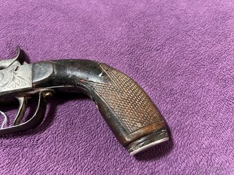 Perkusní Pistole S Damaškovou Hlavní - 13 mm - 7