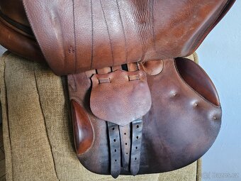 Luxusní skokové sedlo BUTET Saumur - 17", TOP stav - 7