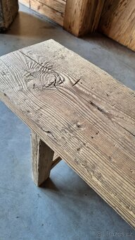 Dřevěná lavička - 7