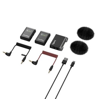 Bezdrát 2x vysílač 1x přijímač SmallRig Forevala, 2x klopak - 7