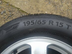 Sada alu kol Octavia 1 5x100 R15 195/65R15 - 7