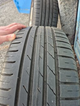 ALU+Pneu Original Škoda R16 5x100 ET 43 6,5J 205/55 DOT 1921 - 7