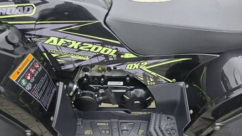 Čtyřkolka AFX200L, variátor 10 kola, - 7