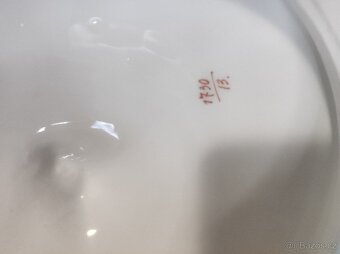Starý servírovací porcelán - 7