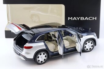 1:18 Mercedes Maybach EQS 680 SUV Z296 bluesilver NZG - 7