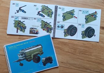Lego Technic PŘÍVĚS pro set 42110 Defender - návod (MOC) - 7